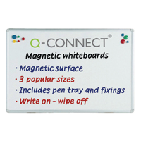 Q-Connect Magnetic Dry Wipe Board