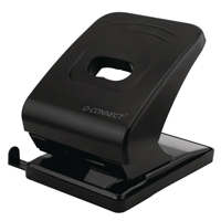 Q-Connect Heavy Duty Hole Punch Blk