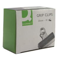 Q-Connect Grip Clip 25Mm Pk10