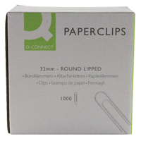 Q-Connect Pclip Lipped Box 1000