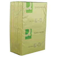 Q-Connect Sticky Note 76x102mm Pk12