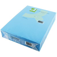 Q-Connect Copier Paper Blue A4 Pk500