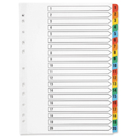 Q-Connect Index 1-20 Brd Reinf Multi