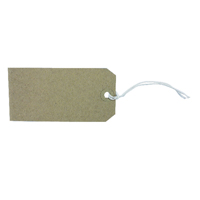 Strung Tag 120X60 Buff Pk1000