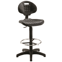 Jemini Draughtsman Chair Black