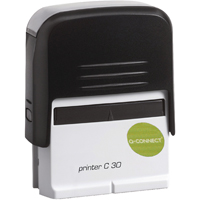 Qconnect Voucher Selfink Stmp 35x12