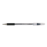 Q-Connect Stick Ballpoint Med Bk P20