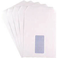 Q-Connect Envelopes C5 Window White