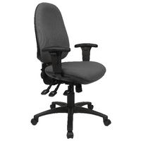 Cappela Rise Hbk Posture Chair Black