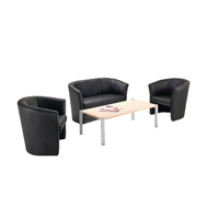 Avior Tub Chair 735x615x770 Black