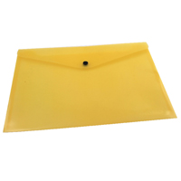 Q-Connect Doc Folder A4 Yellow Pk12