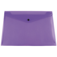 Q-Connect Doc Folder A4 Purple Pk12