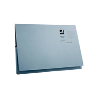 Q-Connect Doc Wlts 300gsm Blue Pk50