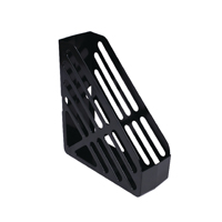 Q-Connect Magazine Rack Black