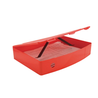 Q-Connect Box Foolscap Red