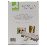 Q-Connect Laminating Pouch A5 Pk100