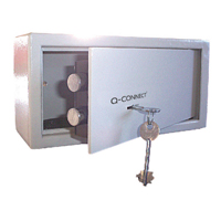 Q-Connect Key-Operated Safe 6L