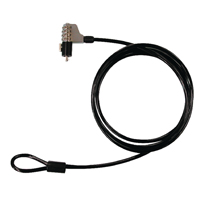Q-Connect Laptop Comp Num Cable Lock