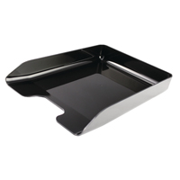 Q-Connect Executive Letter Tray Blk