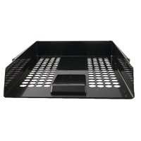 Q-Connect Letter Tray Black