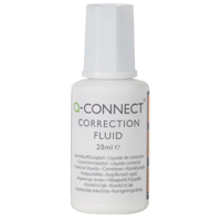 Q-Connect Correction Fluid 20ml Pk10