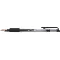 Q-Connect Gel Pen 0.3mm Ln Blk Pk10