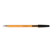 Q-Connect Ball Point Fine Blk Pk20