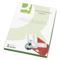Q-Connect Multipurpose Labels Pk400