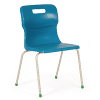 Titan 4 Leg Clsm Chair Blue