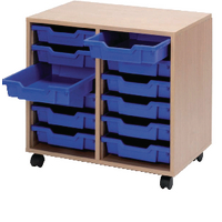 Jemini Mob Storage Unit 12 Beech