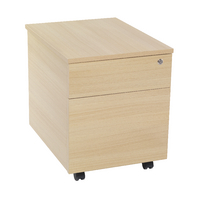 Serrion 2 Drw Mob Ped Ferrera Oak