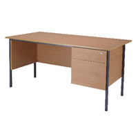 Serrion Rect 2 Drw Ped Beech
