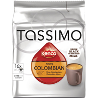 Tassimo Kenco Columbian 136G Pk5x16