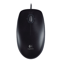 Logitech B100 Optical USB Mouse Blk