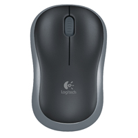 Logitech Grey M185 Wireless Mouse