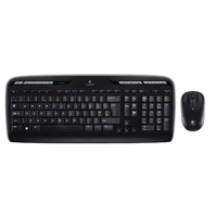 Logitech Wireless Combo Mk330 Black