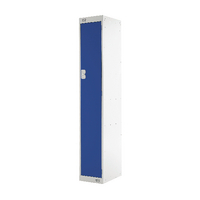 Single Compartment Locker 300 Blue