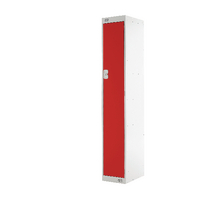 Single Compartment Locker 300 Red
