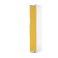 Single Compartment Locker 300 Yellow