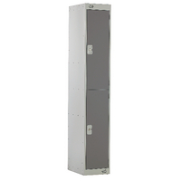 Two Compartment Locker 300 D/Grey