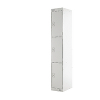 Three Compartment Locker 300 L/Grey