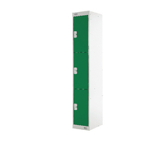 Three Compartment Locker 300 Green