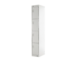 Four Compartment Locker 300 L/Grey