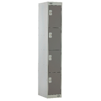 Four Compartment Locker 300 D/Grey