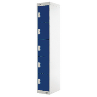 Five Compartment Locker 300 Blue