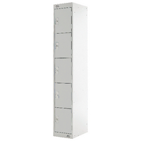 Five Compartment Locker 300 L/Grey Five Compartment Locker 300 L/Grey