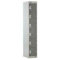 Six Compartment Locker 300 D/Grey