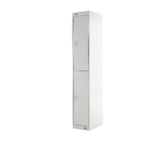 Two Compartment Locker 450 L/Grey Two Compartment Locker 450 L/Grey