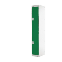 Two Compartment Locker 450 Green