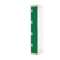 Four Compartment Locker 450 Green